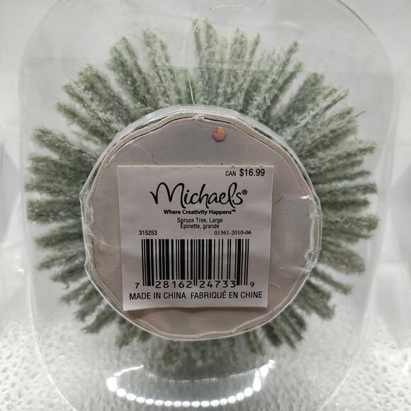 Lemax Large Spruce Tree 2002 Holiday Village Accessory Michaels Decor - Picture 6 of 8